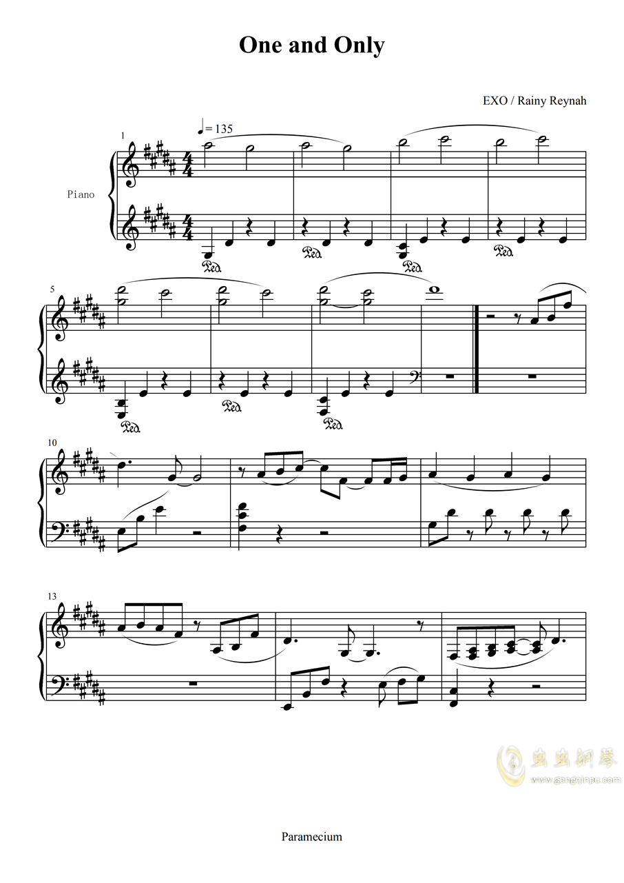 玻璃鱼缸(one and only)rainy reynah三巡舞台翻弹版