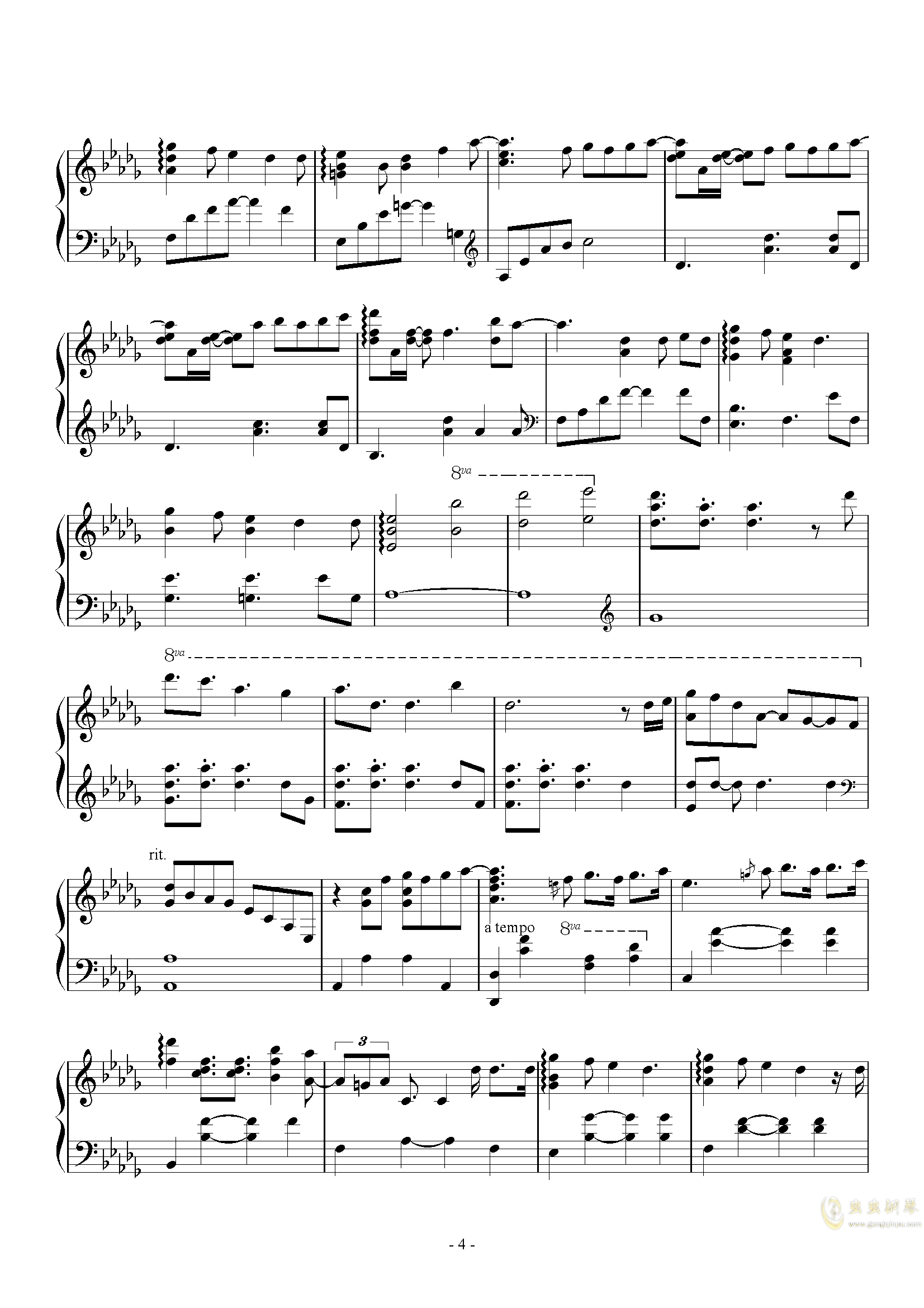 阿拉伯风钢琴曲布格缪勒曲谱子_阿拉伯风布格缪勒(3)
